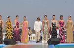 Model walk the ramp for Designer Azeem Khan showcases his latest collection at AGP Million Race in Mumbai on 19th Feb 2012 (1).JPG